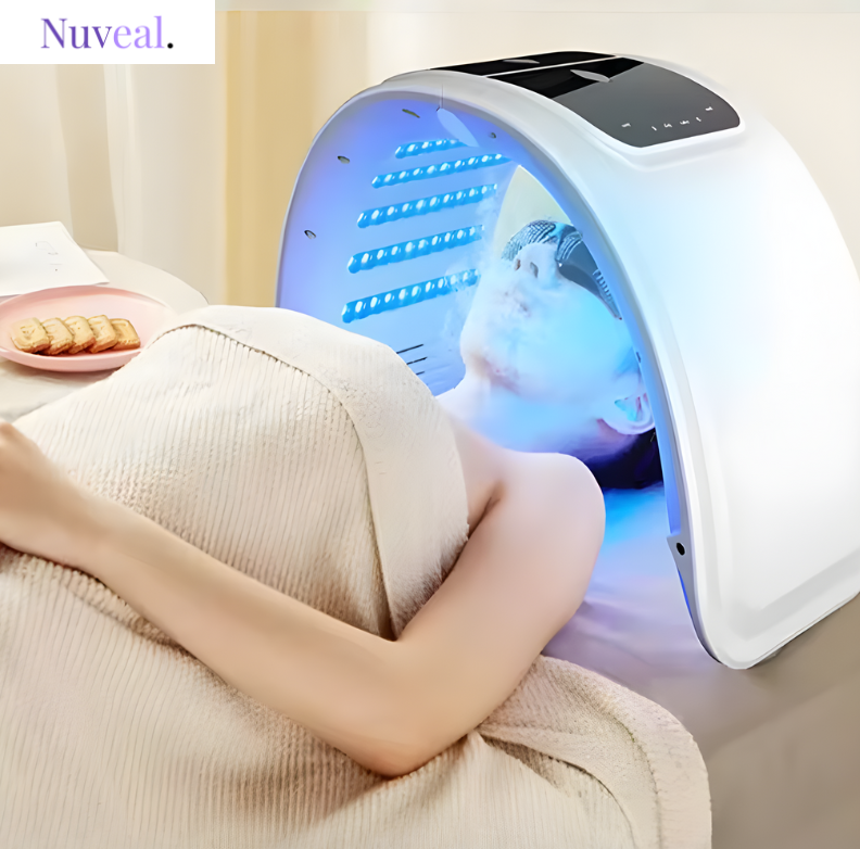 Nuveal - Arc de Photothérapie LED 7 Couleurs avec Brumisateur