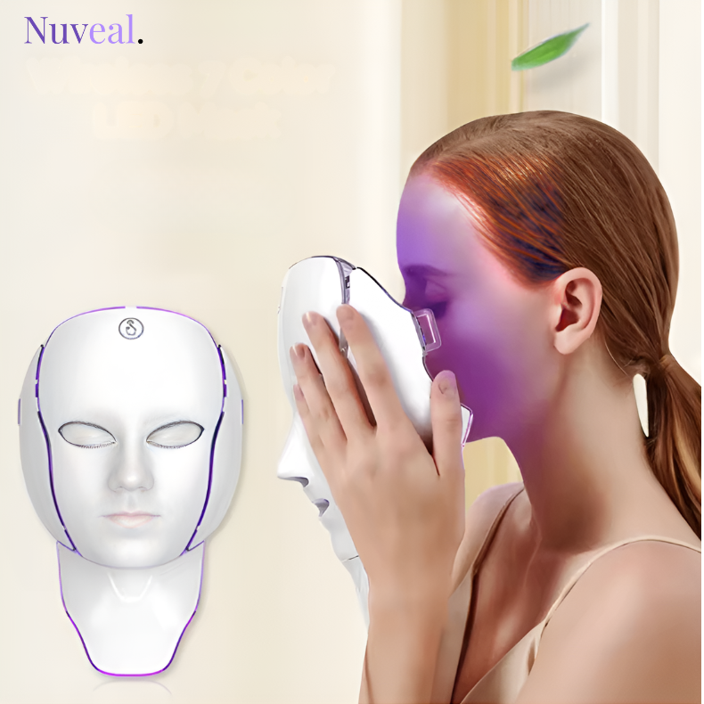 Nuveal - Masque LED visage et cou 2-en-1